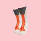 Duck Leg Goofy Kids Socks