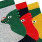Baby 3D Dinosaur-Lion Boy Sock Pack For 12-18 Month Old - Sockmate