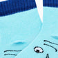 3D Baby Shark Socks - Light Blue