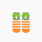 3D Baby Frog Socks - Orange
