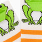 3D Baby Frog Socks - Orange