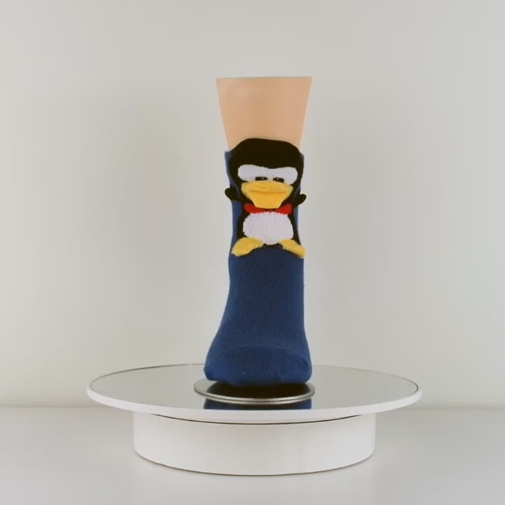sockmate 3d design penguin socks 